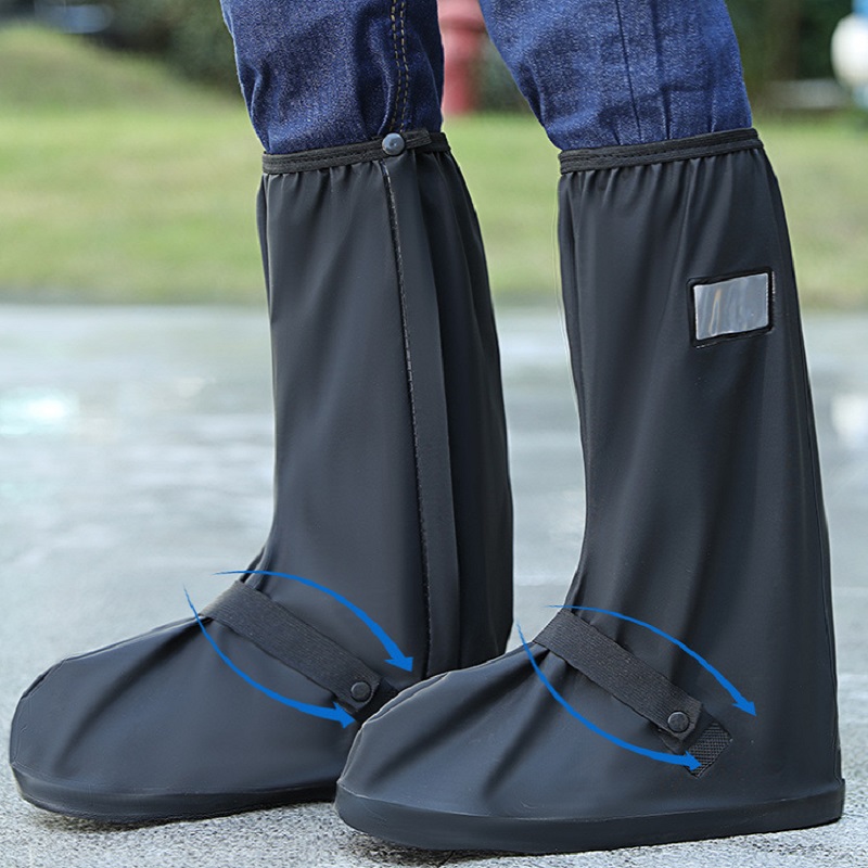 Outdoor Adventure Shoes - 1pair Rain Boot Shoe Cover High-tube