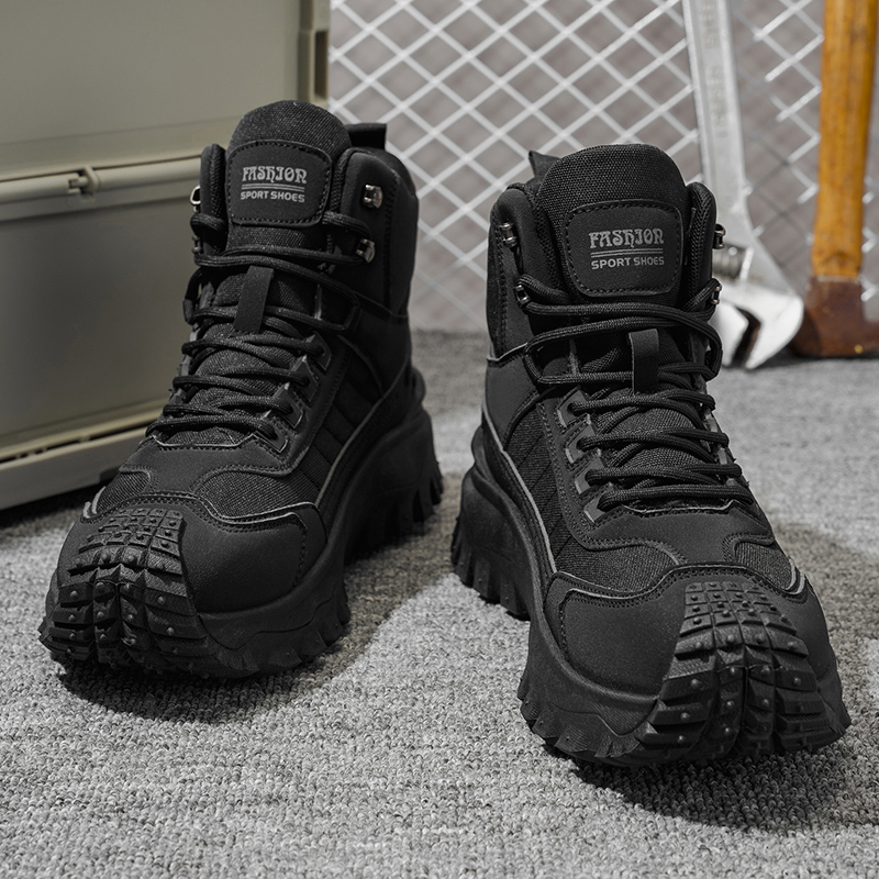 Autumn New High-Top Plus Size  - огляд і ціна Outdoor Adventure Shoes