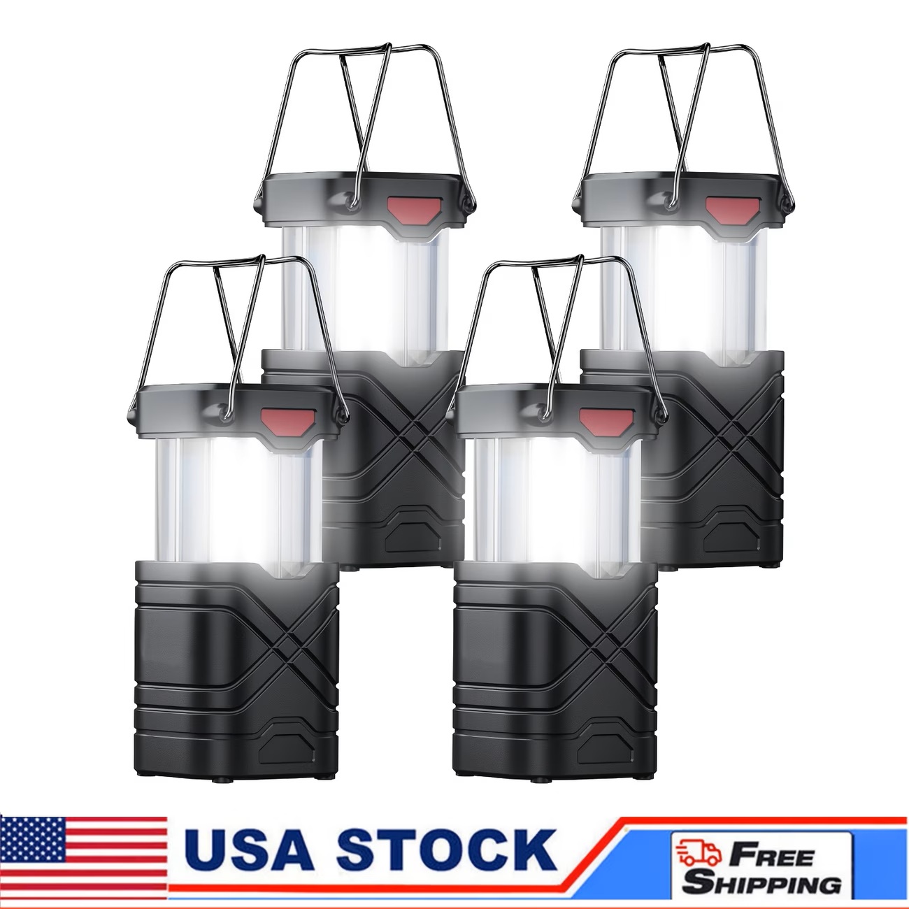 Solar Camping Lantern 2/4-Pack - огляд і ціна Outdoor Adventure Inc
