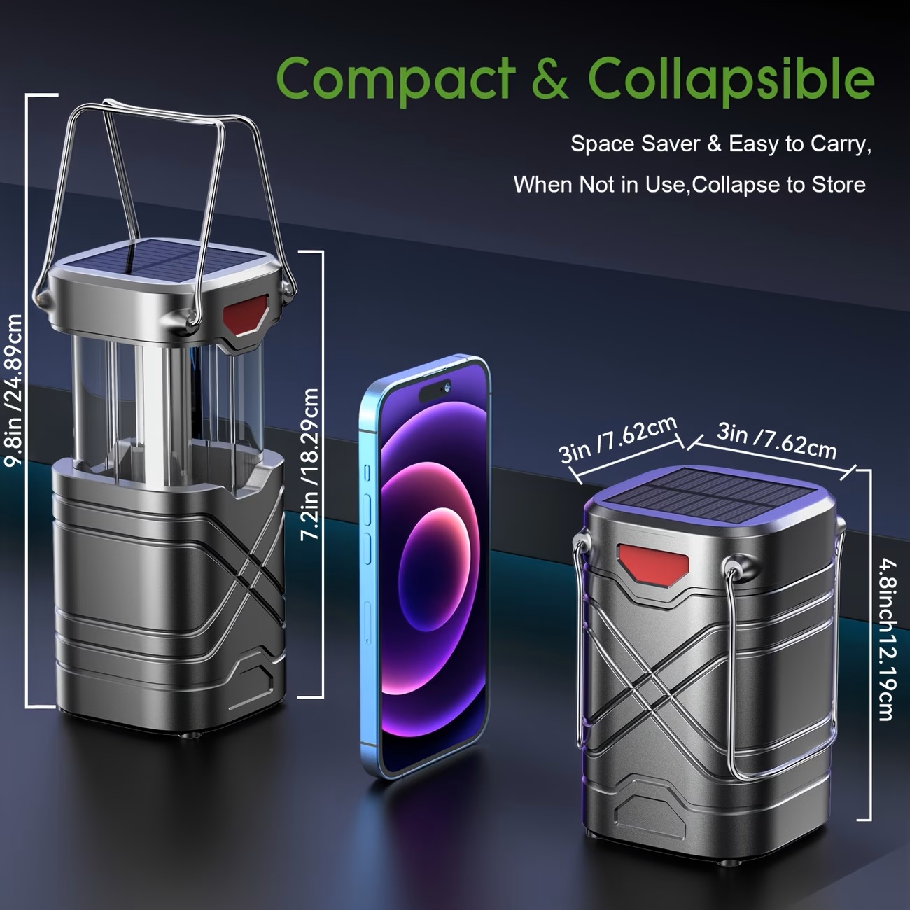 Solar Camping Lantern 2/4-Pack - огляд і ціна Outdoor Adventure Inc