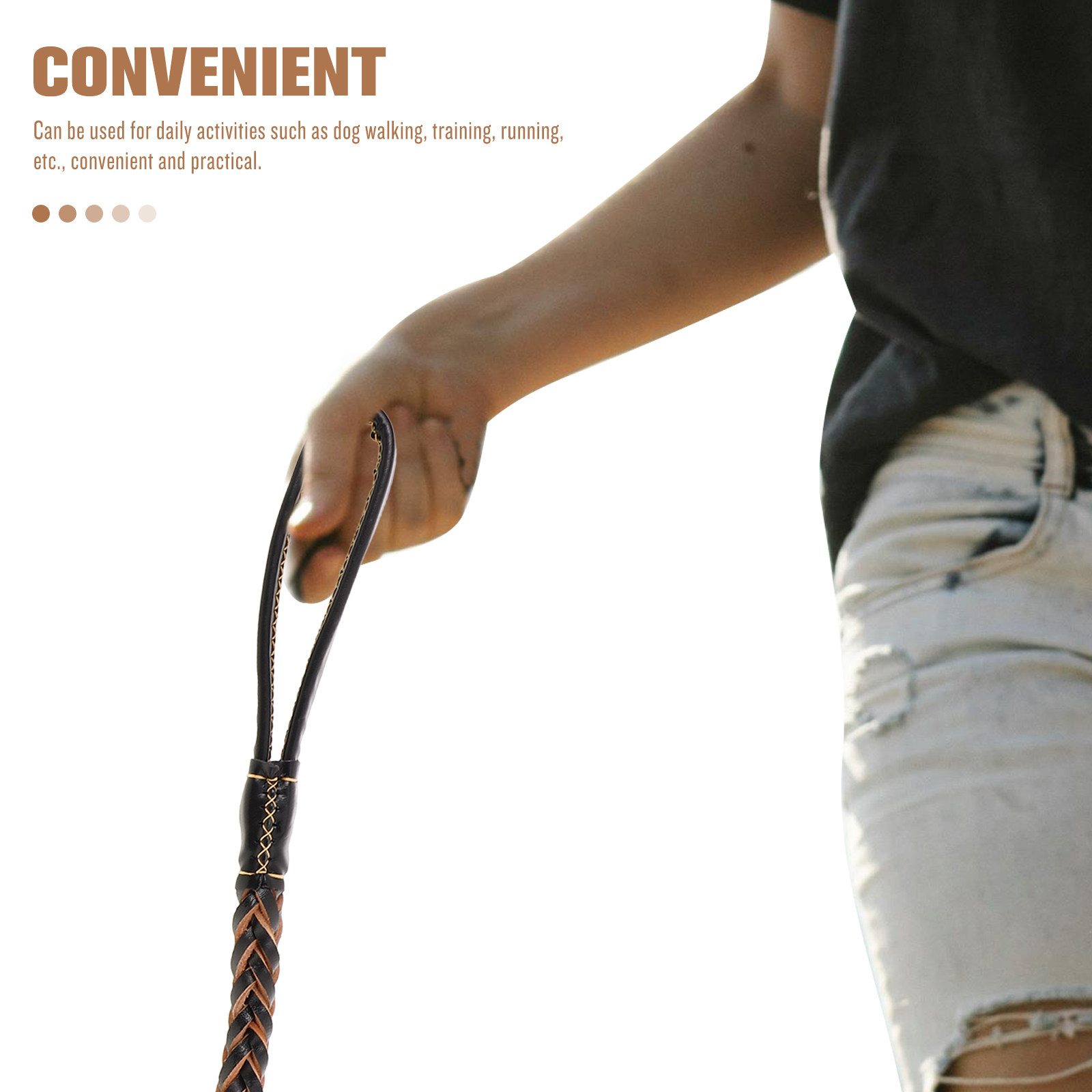 1Set Dog Leash and Collar Set  - огляд і ціна Outdoor Adventure Walks