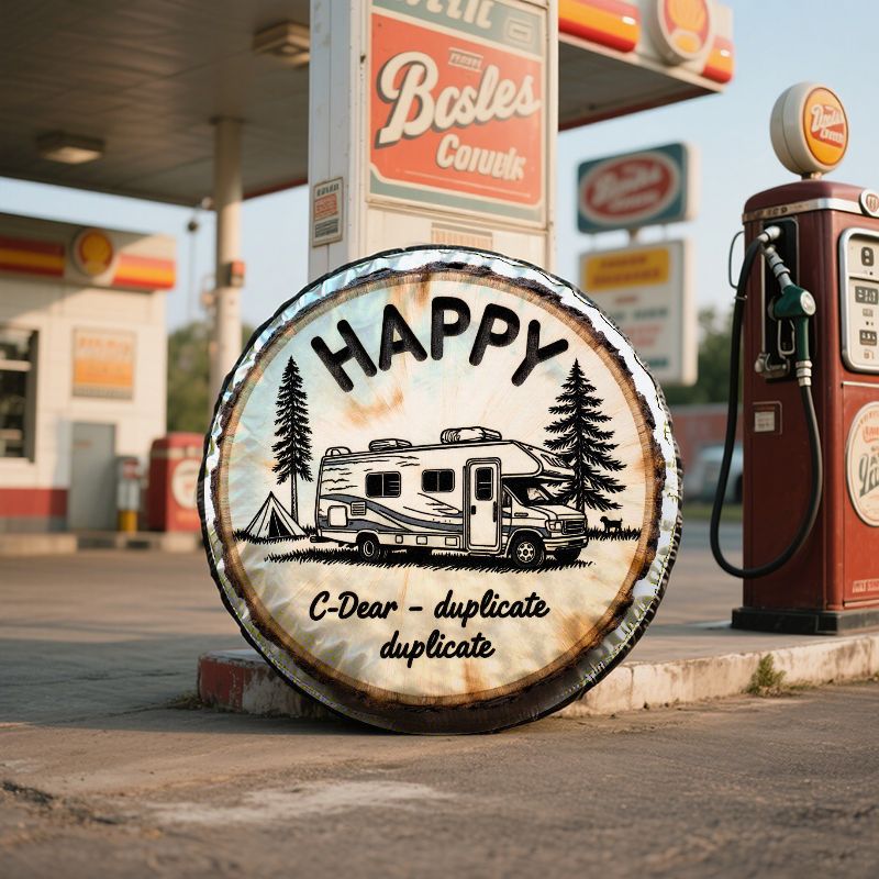 HAPPY RV Camping Theme Polyest - огляд і ціна Outdoor Adventure Inc