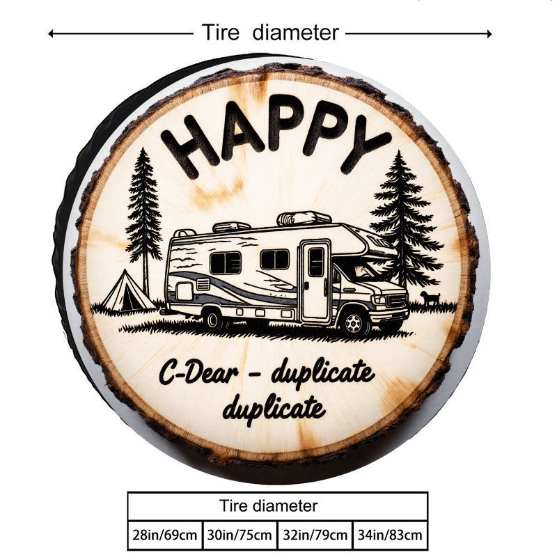 HAPPY RV Camping Theme Polyest - огляд і ціна Outdoor Adventure Inc