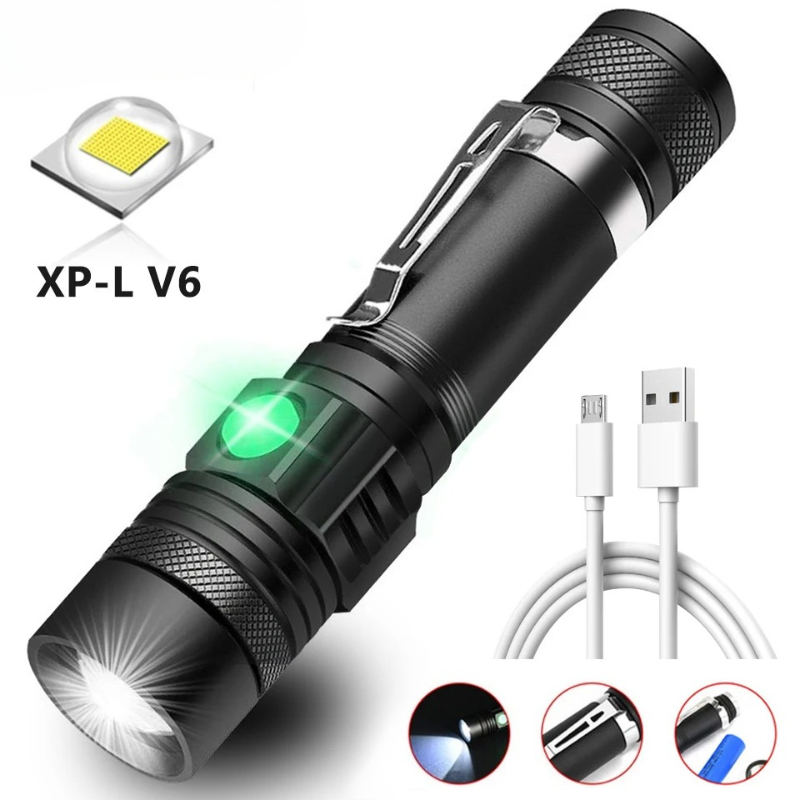 1000LM LED Flashlight Type-C R - огляд і ціна Outdoor Adventure Inc