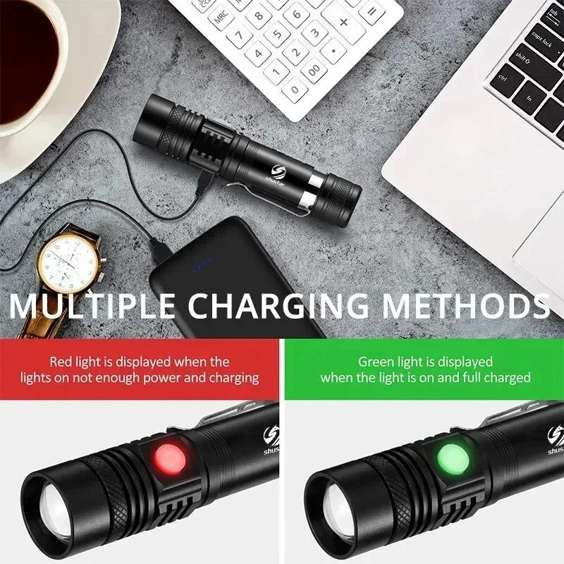 1000LM LED Flashlight Type-C R - огляд і ціна Outdoor Adventure Inc